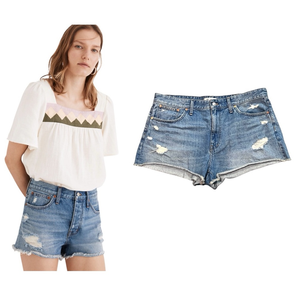 Madewell Relaxed Denim Shorts size 32